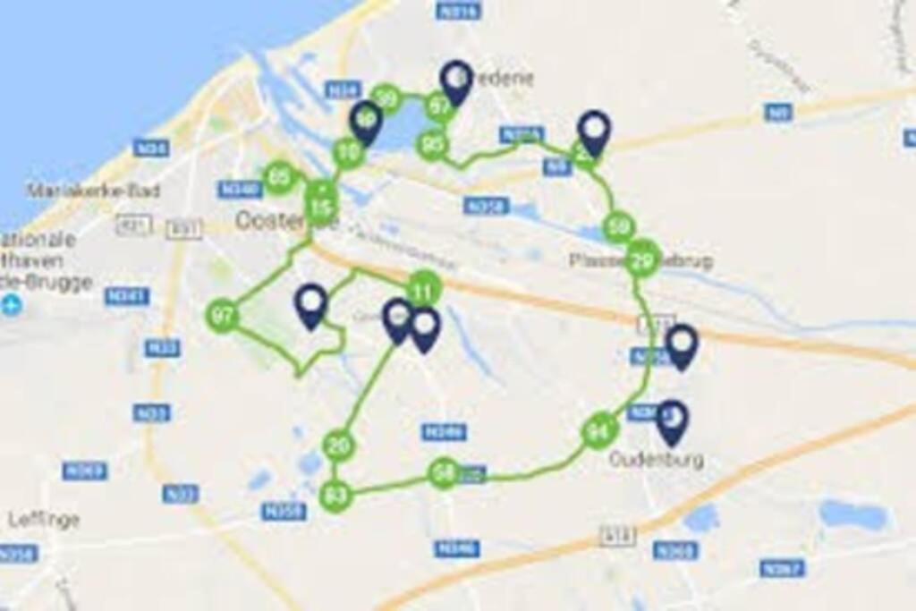 Die Huis 14-Een Oase Van Rust Tussen Polders En Kust Ostende Exterior foto